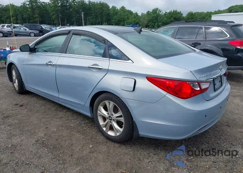 2012 Hyundai Sonata Limited z USA, uszkodzony, nr VIN 5NPEC4AC6CH384225